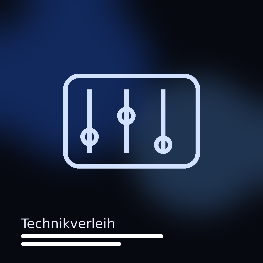 Technikverleih